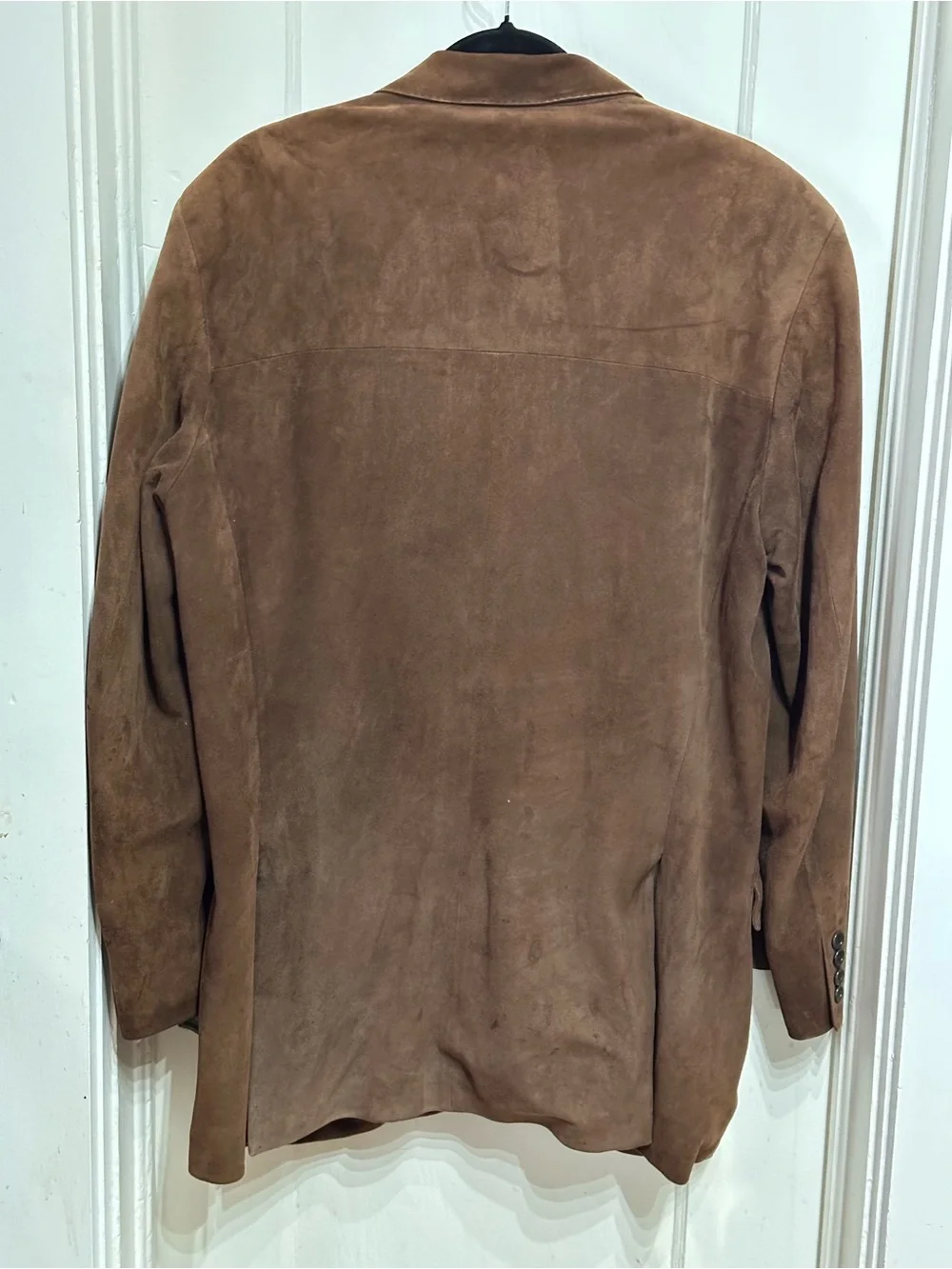 Vintage Bergdorf Goodman Brown Lambskin Jacket - Picture 3 of 6
